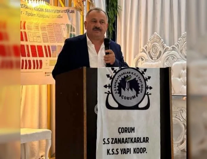S.S. Zanaatkarlar Küçük Sanayi Sitesi Yapı Kooperatifi Başkanı Mustafa Fındıkcı Üyelerin Oybirliğiyle Yeniden Seçildi