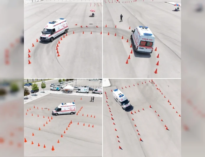 Çorum’da Ambulans Sürüş Güvenliği Eğitimi Düzenlendi, Acil Sağlık Hizmetlerinde Güvenlik Vurgusu Yapıldı