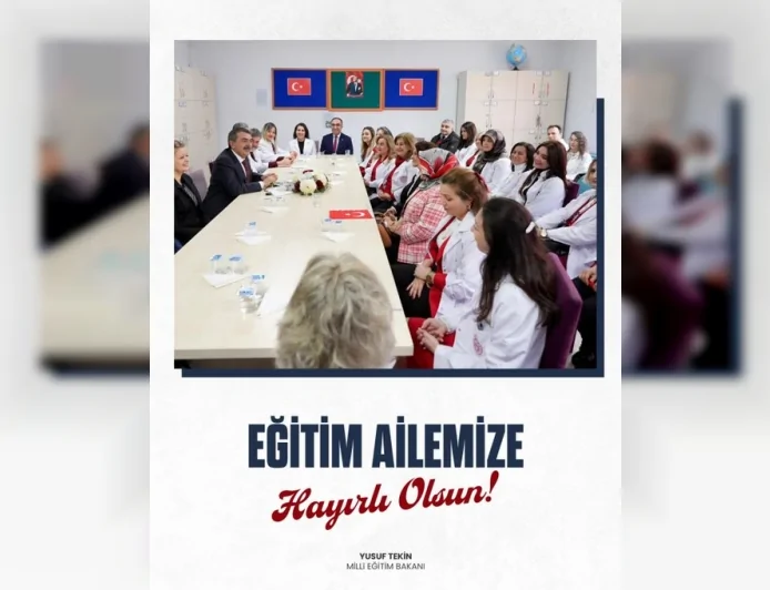 Milli Eğitim Bakanı Yusuf Tekin: “Eylül ayında mazerete bağlı yer değişikliği talepleri için ayrı duyuru yayımlanacak”