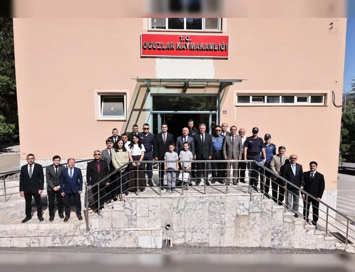 Çorum Valisi Ali Çalgan Oğuzlar’da Güvenlik ve Kamu Hizmetlerine İlişkin İncelemelerde Bulundu