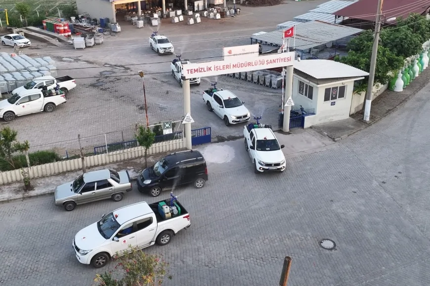 Efeler Belediyesi Ekipleri Sahaya İndi Aydın’da Haşere ve Sivrisineğe Karşı İlçalama Çalışması Başladı
