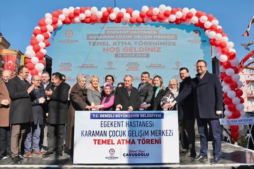 Denizli’de 220 Öğrenci Kapasiteli Egekent Karaman Güneşli Günler Çocuk Gelişim Merkezi’nde İnce İşçilik Aşamasına Geçildi