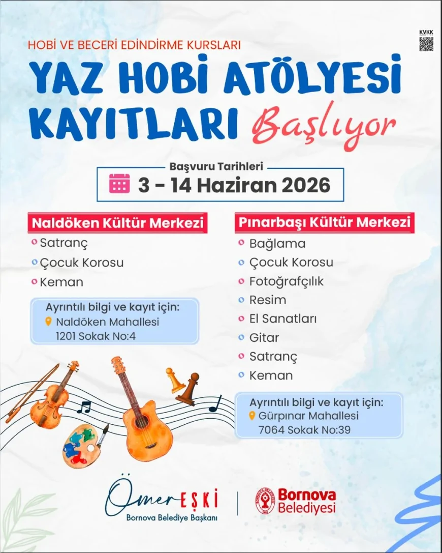 Bornova Belediye Başkanı Ömer Eşki: “Sanat, Her Yaştan Yurttaşımızın Katılımıyla Büyüyen En Önemli Unsurdur”