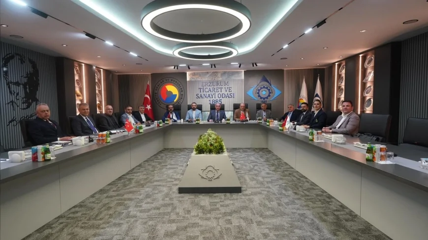 Erzurum Ticaret ve Sanayi Odası Haziran toplantısında mesleki eğitim ve üniversite-sanayi iş birliği gündeme alındı