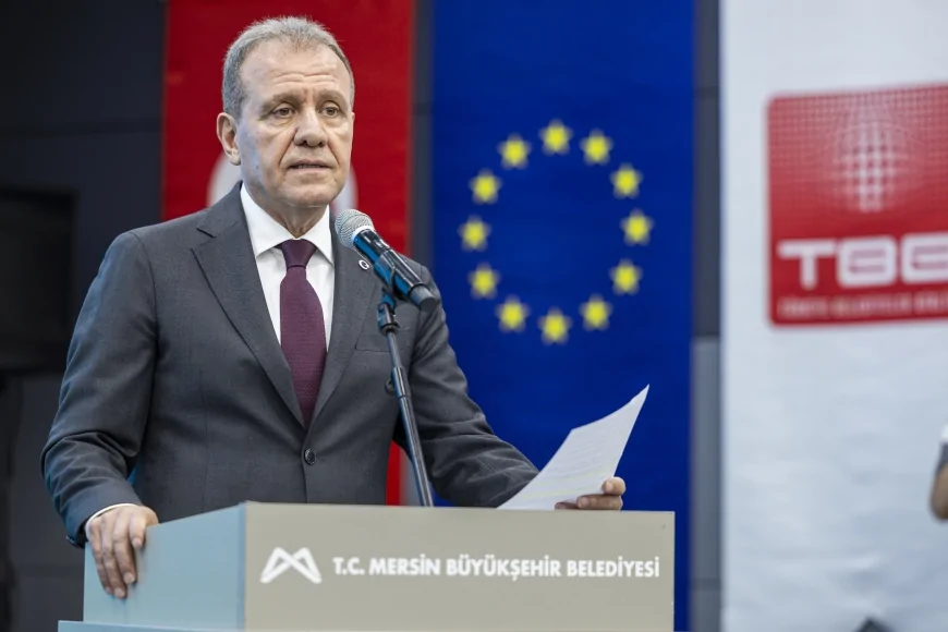 TBB VE MERSİN BÜYÜKŞEHİR BELEDİYE BAŞKANI VAHAP SEÇER: “GÜÇLÜ DEMOKRASİ YALNIZCA MERKEZDE DEĞİL; ÖNCE YERELDE KURULUR”