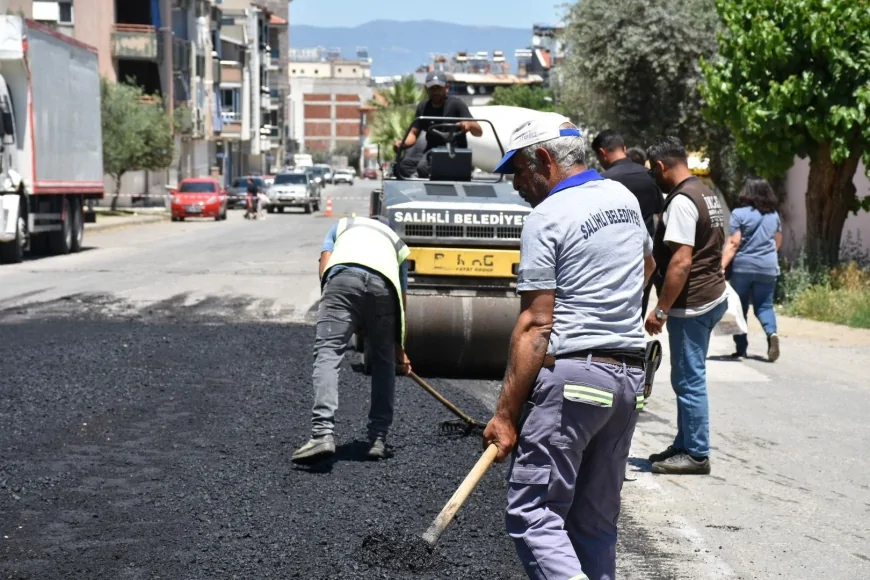 Koşuyolu Caddesi’nde Altyapı Çalışmaları Öncesi Asfalt Yama Uygulaması Başlatıldı
