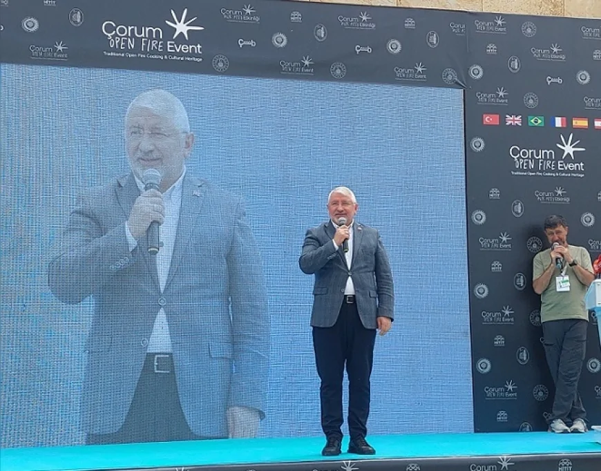 Çorum Belediye Başkanı Dr. Halil İbrahim Aşgın: “Gastronomide de süper ligde olmayı hedefliyoruz”