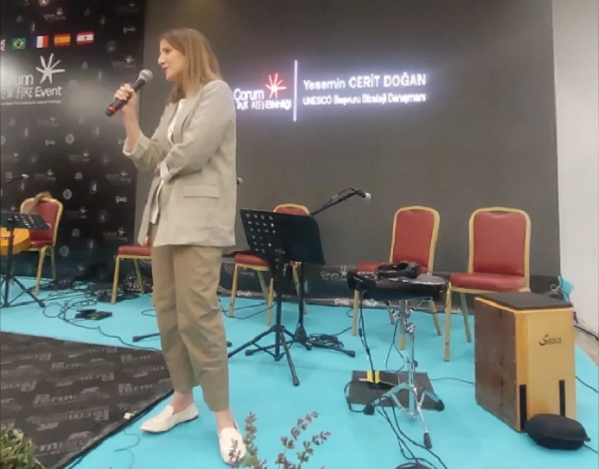 Yeme-İçme Alanında Girişimcilik Danışmanı Yasemin Cerit Doğan: “Çorum UNESCO Yaratıcı Şehirler Ağı Yolunda Önemli Adımlar Atıyor”
