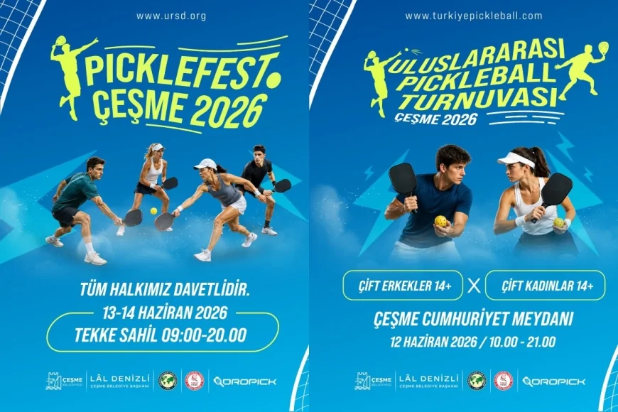 Çeşme Belediye Başkanı Lâl Denizli: “Pickleball gibi dünyada yükselen branşları ilçemize kazandırıyoruz”