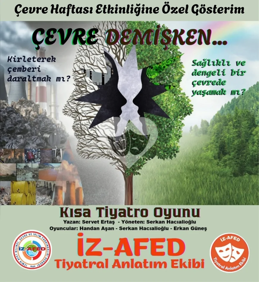 İZAFED Başkanı Servet Ertaş: “Çevreyi kirletmek herkesin yaşam hakkına müdahaledir”