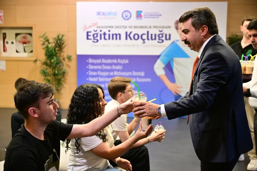Başkan Oktay Yılmaz’dan LGS ve YKS adaylarına moral ziyareti