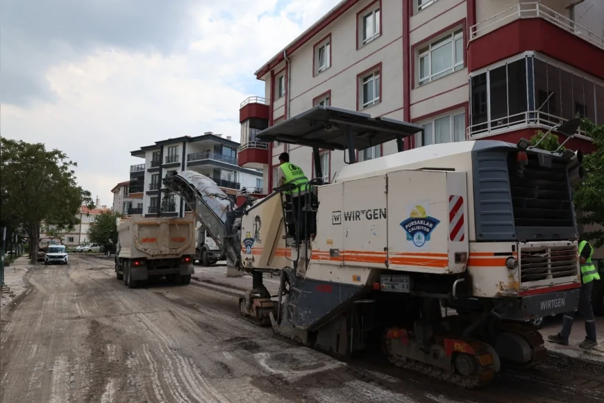 Pursaklar Belediye Başkanı Ertuğrul Çetin: “İlçemizin her noktasını modern yollarla buluşturmaya devam ediyoruz”