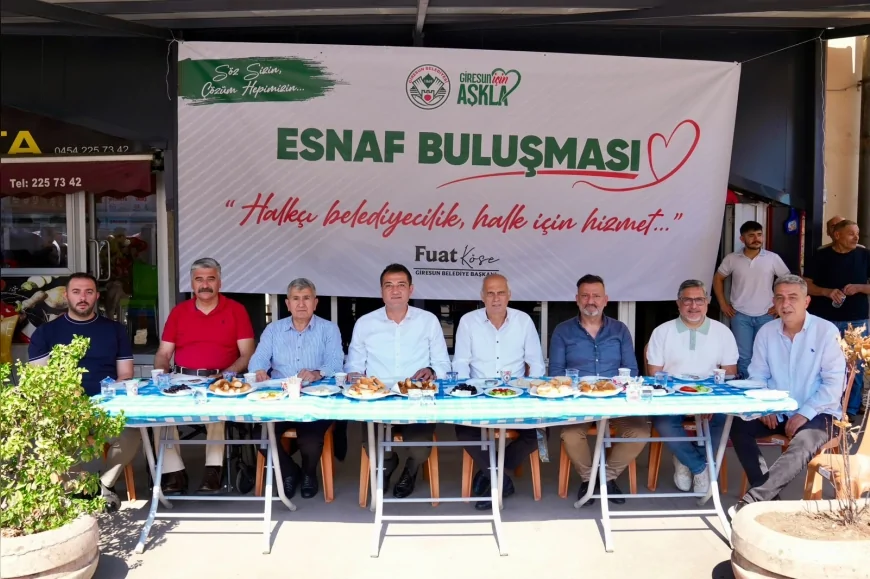 Giresun Belediye Başkanı Fuat Köse: “Üreten esnaf şehrin gücüdür, sanayi ekonominin belkemiğidir”