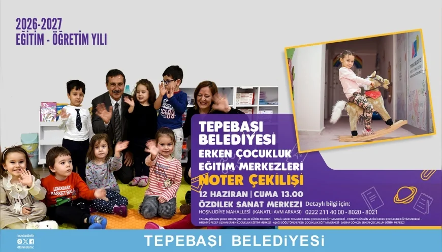 Tepebaşı Belediye Başkanı Dt. Ahmet Ataç: “Her çocuğun nitelikli eğitime erişebilmesi için çalışıyoruz”