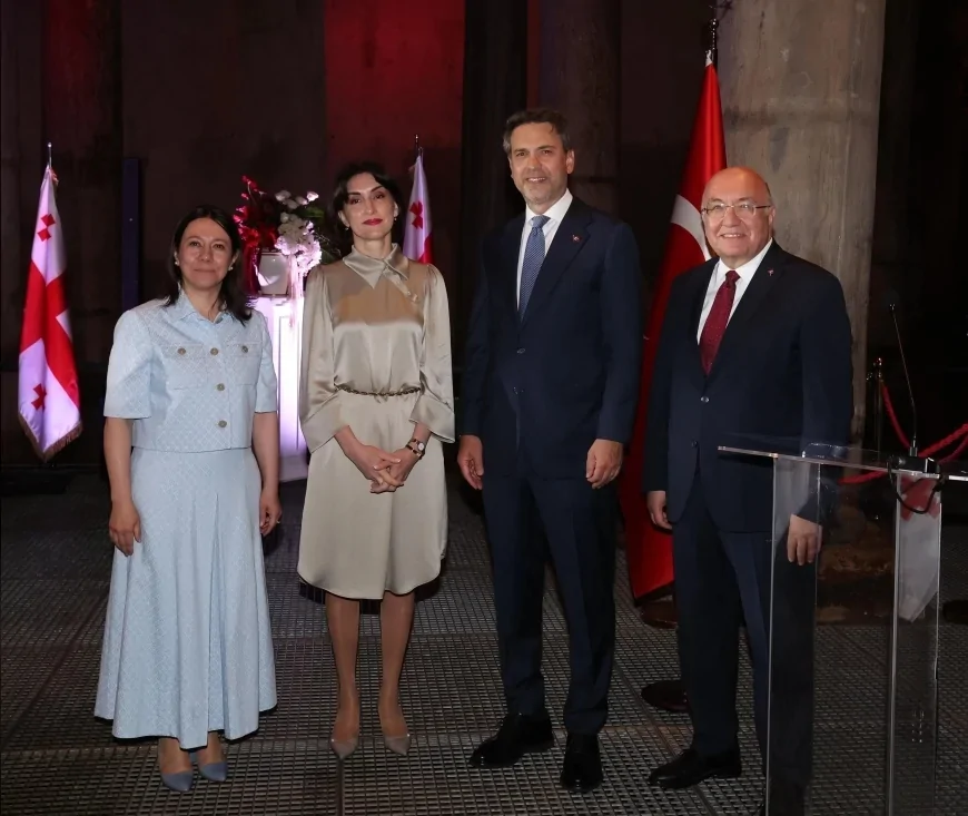 Enerji ve Tabii Kaynaklar Bakanı Alparslan Bayraktar Gürcistan Bağımsızlık Günü Resepsiyonuna Katıldı