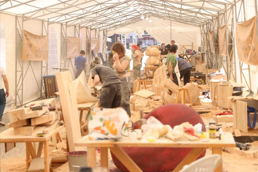Odunpazarı’nda 9. Uluslararası Ahşap Heykel Festivali “Ahşabın Sesi” Temasıyla Sanatseverlerle Buluşuyor