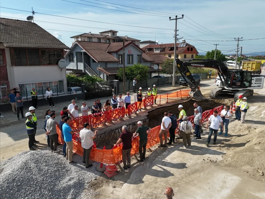Düzce Belediyesi İçme Suyu Şebeke Yenileme Projesi İller Bankası Teknik Heyetine Tanıtıldı