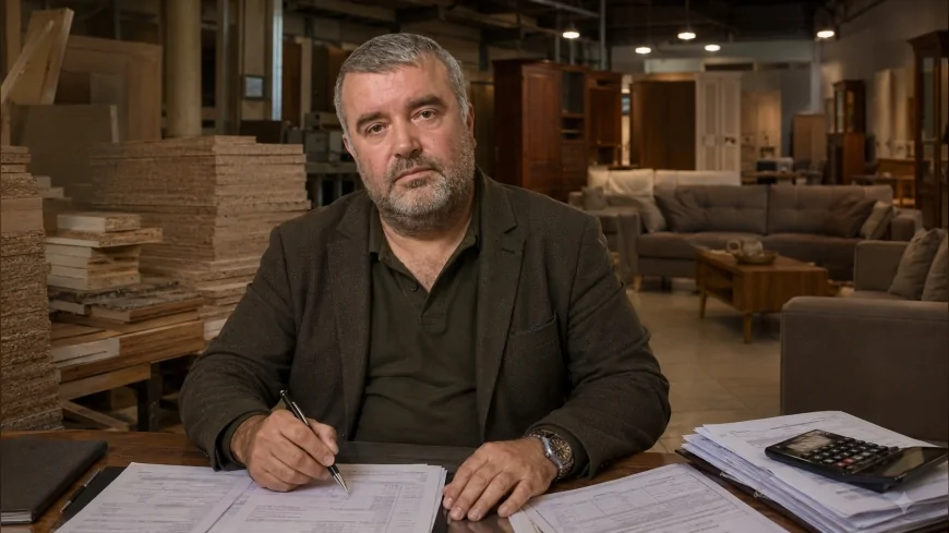Konya’da 40 Yıllık Sektör Temsilcisi İbrahim Cansın: “Mobilya Sektörü Konkordato, Hammadde ve Finansman Sorunlarıyla Mücadele Ediyor”