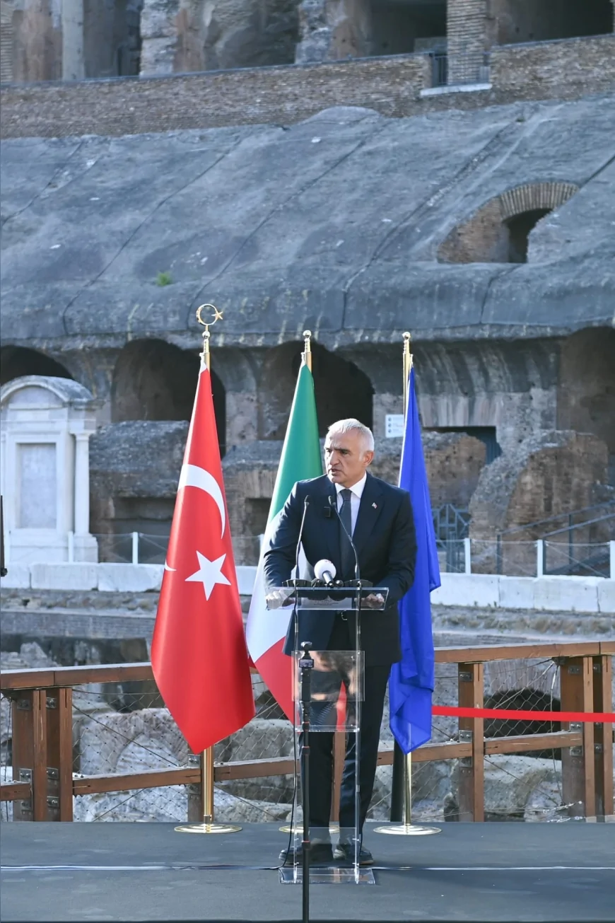Kültür ve Turizm Bakanı Mehmet Nuri Ersoy: “Troya ve Roma Sergisi Güçlü Bir Kültürel Diplomasi Adımıdır”