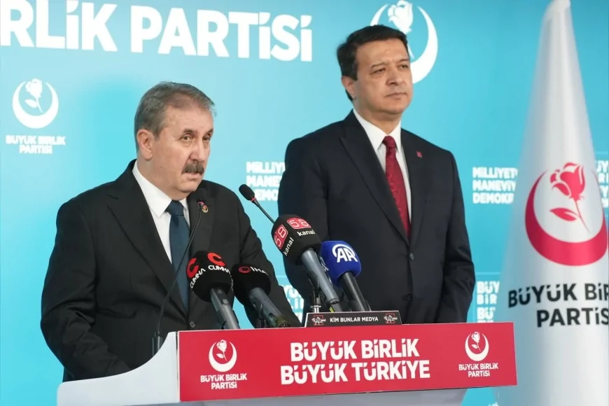 BBP Genel Başkanı Mustafa Destici: “Türkiye’yi Karıştıramayacaklar” Saadet Partisi Lideri Arıkan’dan Kritik Süreç Vurgusu