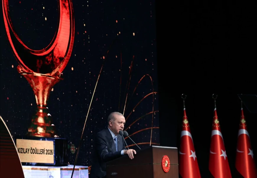 Cumhurbaşkanı Recep Tayyip Erdoğan: “Kızılay Bu Ülkenin Övünç Kaynağı, Medeniyetimizin Kimlik Vesikasıdır”