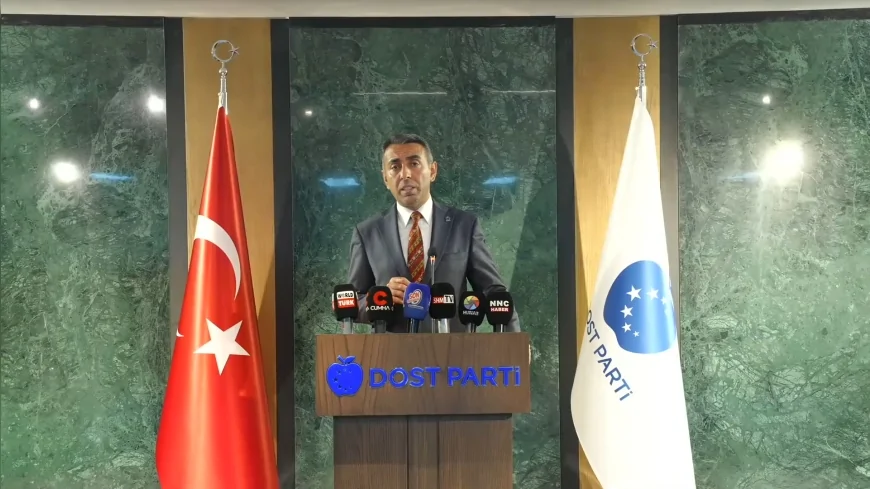 DOST PARTİ GENEL BAŞKANI RIDVAN EŞİN: “TÜRKİYE'NİN İHTİYACI KAVGA DEĞİL ÇÖZÜM, ADALET VE KARDEŞLİKTİR”