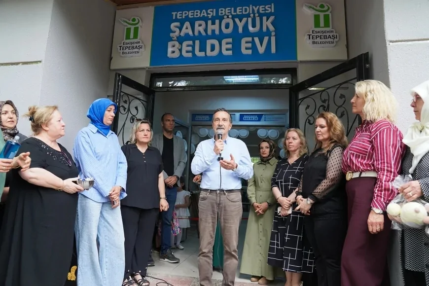 Tepebaşı Belediye Başkanı Dt. Ahmet Ataç: “Belde Evlerimiz Sadece Bir Kurs Yeri Değildir”