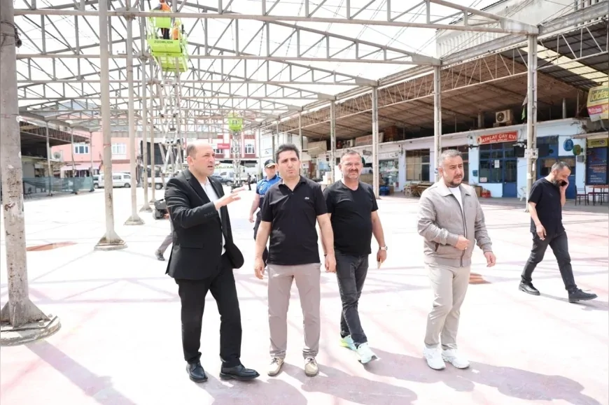 Geyve Belediye Başkanı Selçuk Yıldız: “Kapalı Pazar Yerimizi Modern ve Konforlu Hale Getiriyoruz”