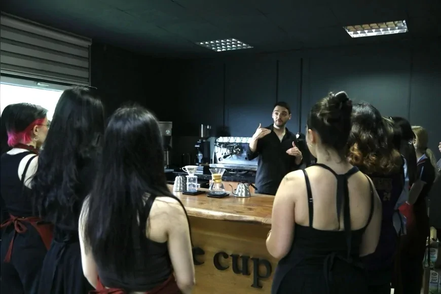Çankaya Belediyesi ve Birleşmiş Milletler iş birliğiyle kadınlara yönelik barista eğitimi başladı