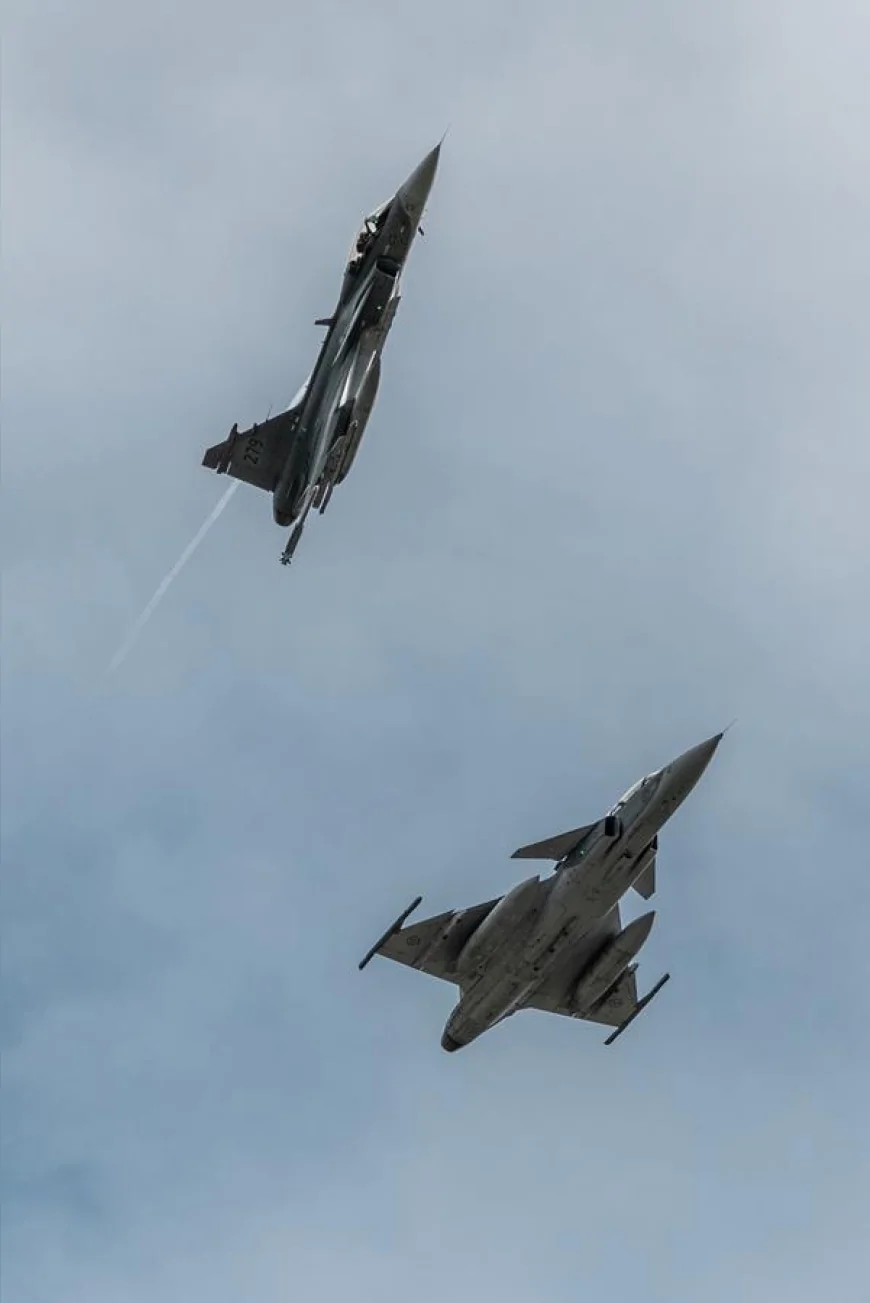 İsveç’e Ait Gripen Savaş Uçakları NATO’nun Ramstein Flag 26 Tatbikatında Arktik Bölgeden Göreve Başladı