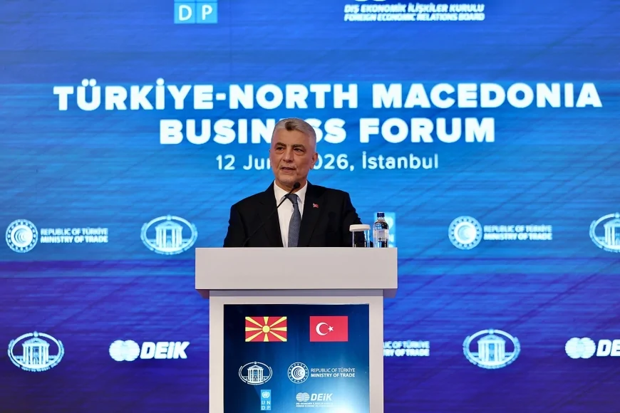 Ticaret Bakanı Prof. Dr. Ömer Bolat: “Türkiye-Kuzey Makedonya ticaretinde hedef 2 milyar dolar”