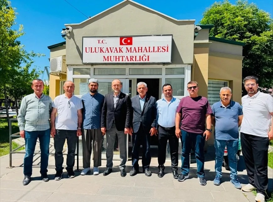 Yeniden Refah Partisi Çorum İl Başkanı Nuri Kuşcu Ulukavak Mahallesi’nde Vatandaş ve Esnafla Bir Araya Geldi