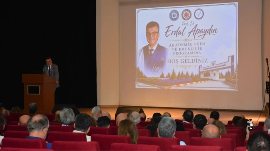 EÜ Rektör Yardımcısı Prof. Dr. Tahir Yağdı: “Prof. Dr. Erdal Apaydın Her Yönüyle Bizler İçin Bir Rol Modeldir”