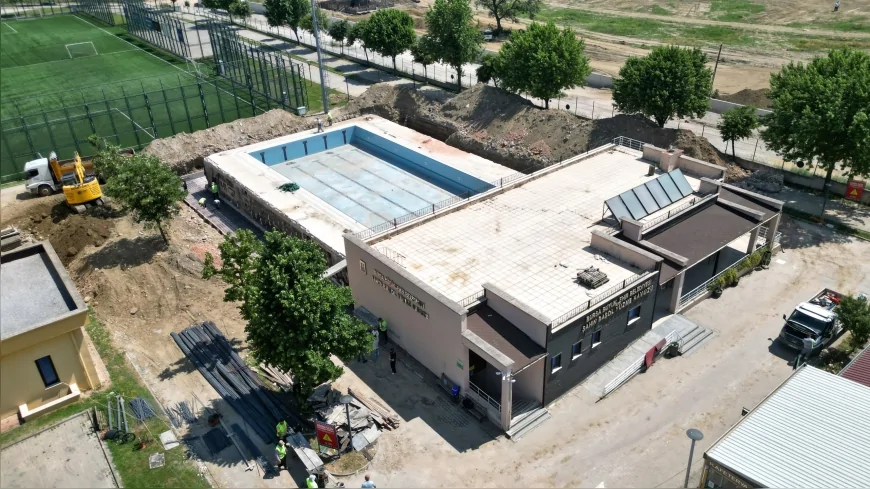 Bursa Yıldırım’daki Şahin Başol Spor Kompleksi’nde Yarı Olimpik Havuz Dört Mevsim Hizmet Verecek!