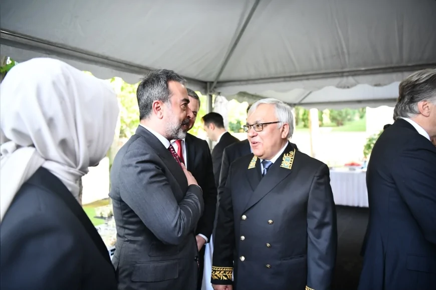 Ak Parti Ankara İl Başkanı Hakan Han Özcan Rusya Günü Resepsiyonunda Diplomatik Temaslarda Bulundu