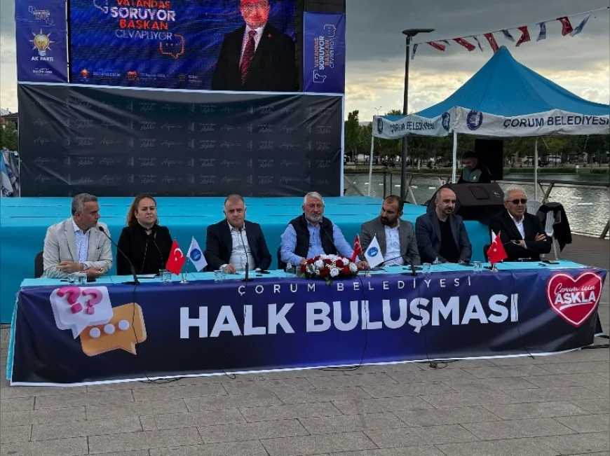 Çorum Belediye Başkanı Dr. Halil İbrahim Aşgın: “Söz Verdiğimiz Projeleri Bir Bir Hayata Geçiriyoruz”
