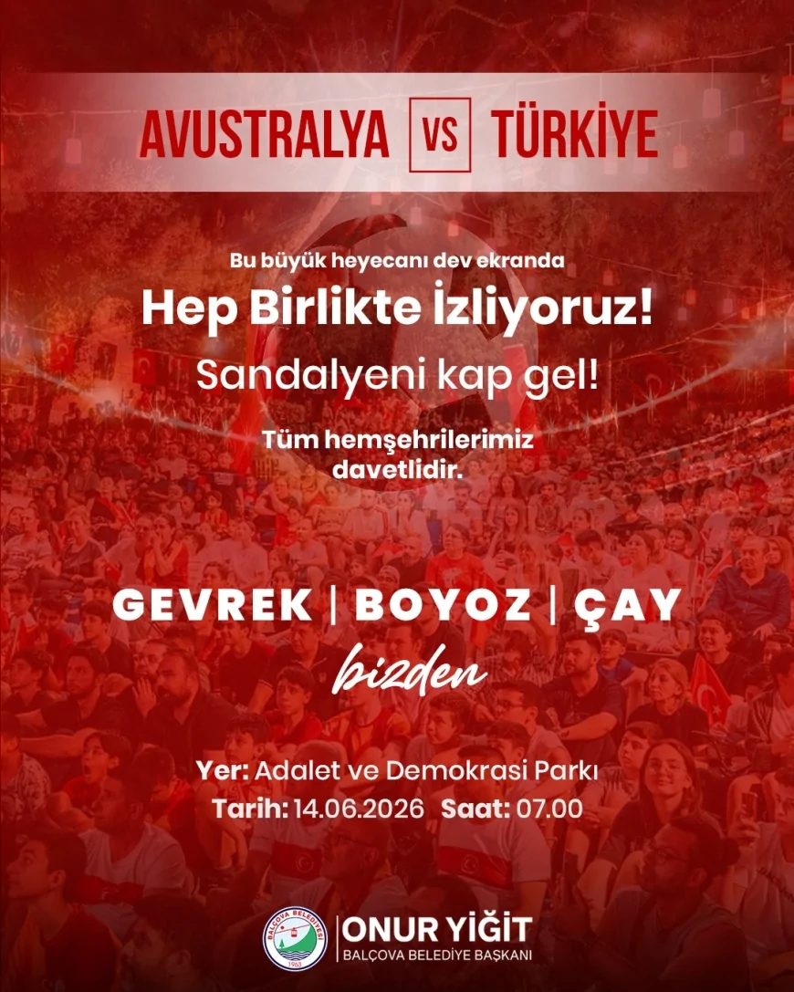 Balçova Belediye Başkanı Onur Yiğit: “Bu Gururu Balçova’da Omuz Omuza Yaşayacağız”