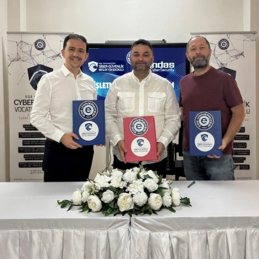 Ege Üniversitesi Siber Güvenlik Meslek Yüksekokulu ile INDAS Cyber Security arasında eğitim ve istihdam odaklı iş birliği protokolü imzalandı
