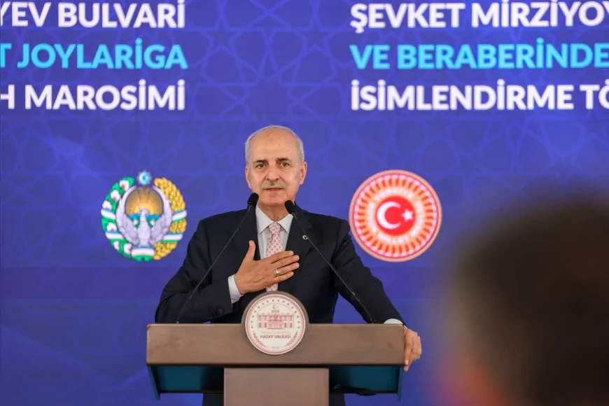 TBMM BAŞKANI NUMAN KURTULMUŞ: “ARSUZ’DAKİ ÖZBEKİSTAN MAHALLESİ TÜRKİYE-ÖZBEKİSTAN KARDEŞLİĞİNİN ABİDESİ OLARAK YAŞAYACAK”