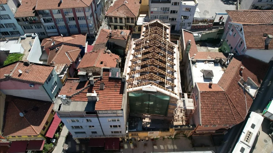 Yıldırım Belediyesi Kurtoğlu Mahallesi’nde tescilli kilise yapısını Setbaşı Sanat Merkezi’ne dönüştürüyor restorasyon yüzde 75’e ulaştı