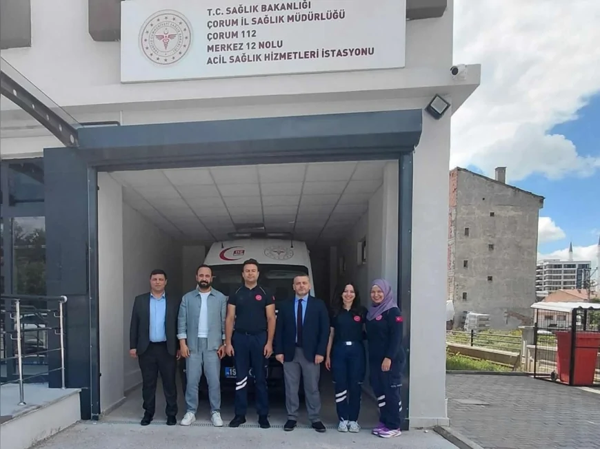 Kunduzhan Acil Sağlık Hizmetleri İstasyonu Hizmete Açıldı, Bölgede Müdahale Sürelerinin Kısalması Hedefleniyor