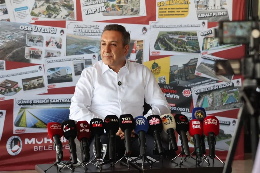 Sungurlu Belediye Başkanı Muhsin Dere: “Savunma sanayii üretimi ve OSB yatırımlarıyla ilçemiz büyümeye devam ediyor”
