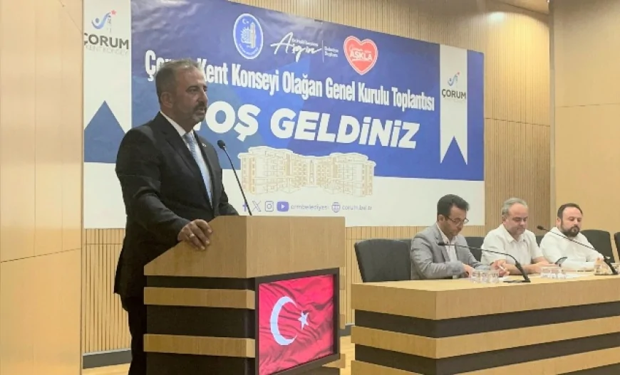 Çorum Kent Konseyi 9 Dönem Olağan Seçimli Genel Kurulu 29 Haziran’da Gerçekleştirilecek