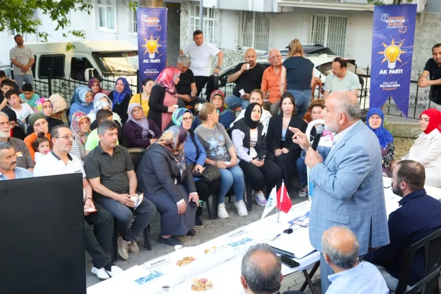 Canik Belediye Başkanı İbrahim Sandıkçı: “Çalışmalarımızı ortak akıl anlayışıyla yürütüyoruz”