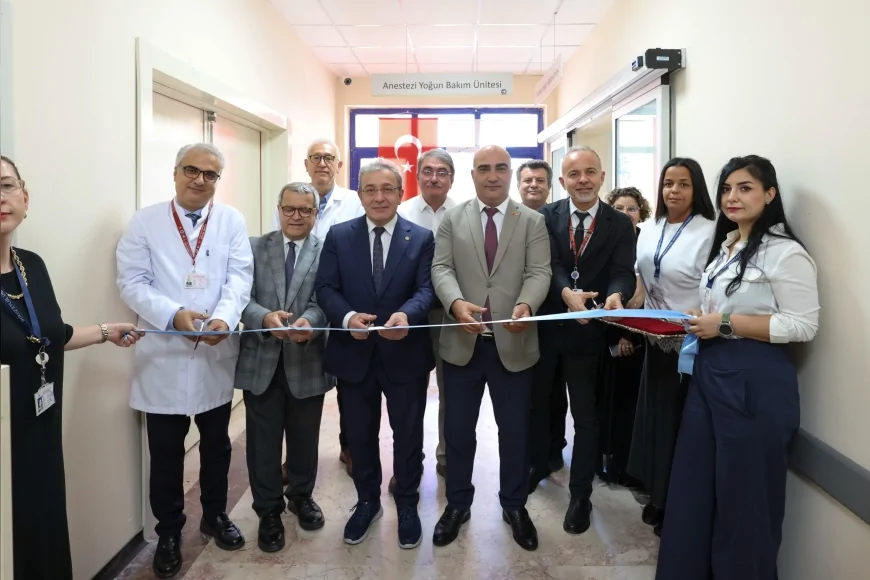Dokuz Eylül Üniversitesi Rektörü Prof. Dr. Bayram Yılmaz: “Yenilenen yoğun bakım ünitemizle daha nitelikli sağlık hizmeti sunacağız”