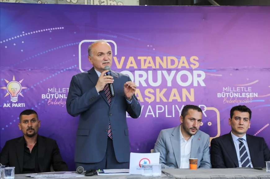 Düzce Belediye Başkanı Dr. Faruk Özlü: “Düzce İçin 100 Proje’nin Yüzde 40’ını Tamamladık”