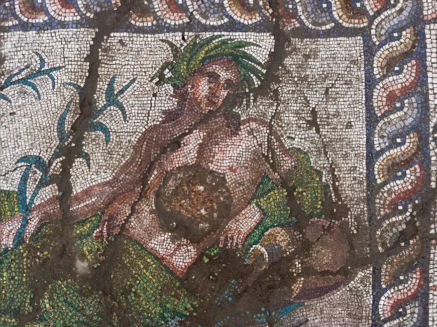 Kültür ve Turizm Bakanı Mehmet Nuri Ersoy: “Aspendos’ta gün yüzüne çıkarılan Eurymedon mozaiği bilimsel açıdan büyük önem taşıyor”