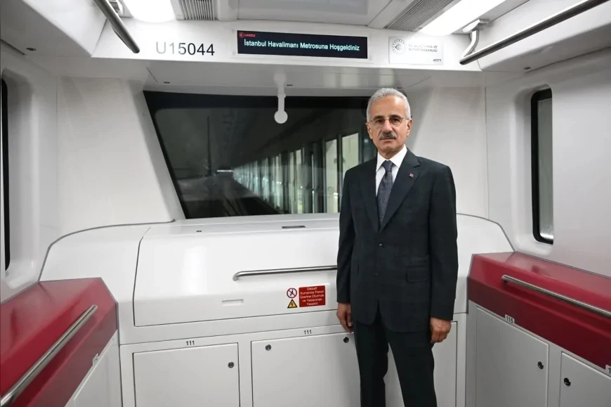 Ulaştırma ve Altyapı Bakanı Abdulkadir Uraloğlu: “Halkalı-Gayrettepe Arasında Seyahat Süresi 57 Dakikaya Düşecek”