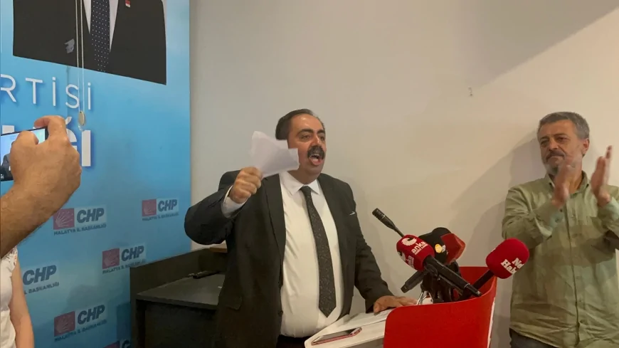 CHP Malatya İl Başkanı Barış Yıldız: “Bu Bir Görev Değişimi Değil, Kurultayın İntikamını Alma Girişimidir”