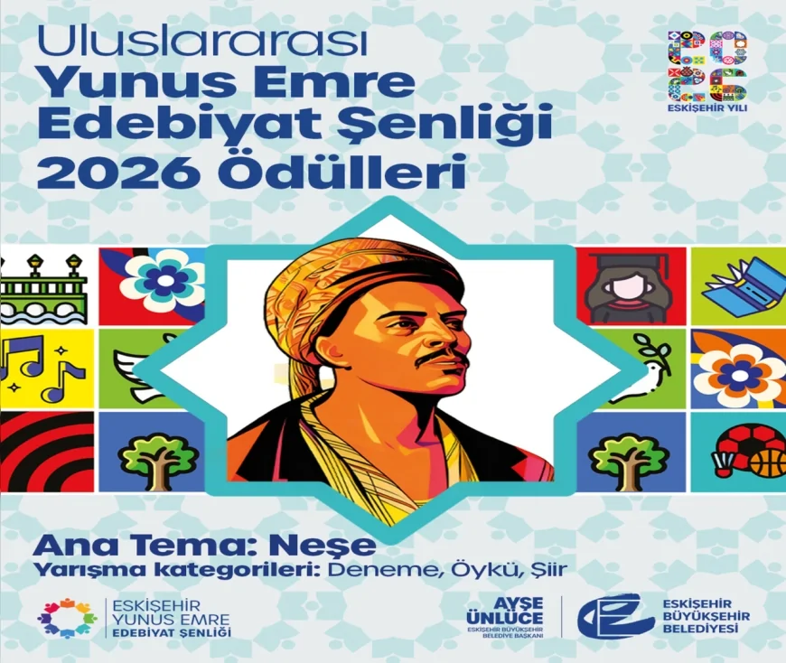 Eskişehir Büyükşehir Belediyesi Edebiyat 2026 Ödülleri İçin Başvuruları Sürdürüyor!